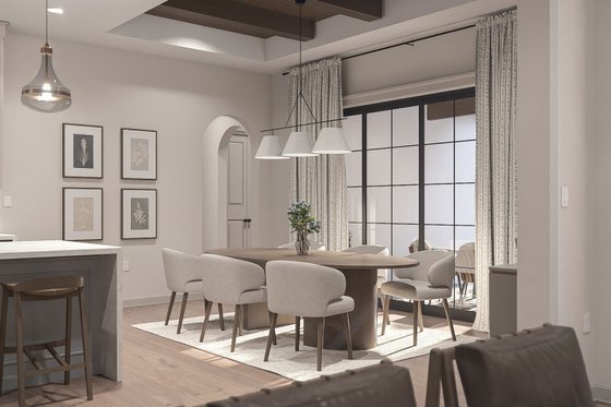 Interior - Dining Room 1 for Cottage House Plan #455-784 - 3 bed, 2.5 bath