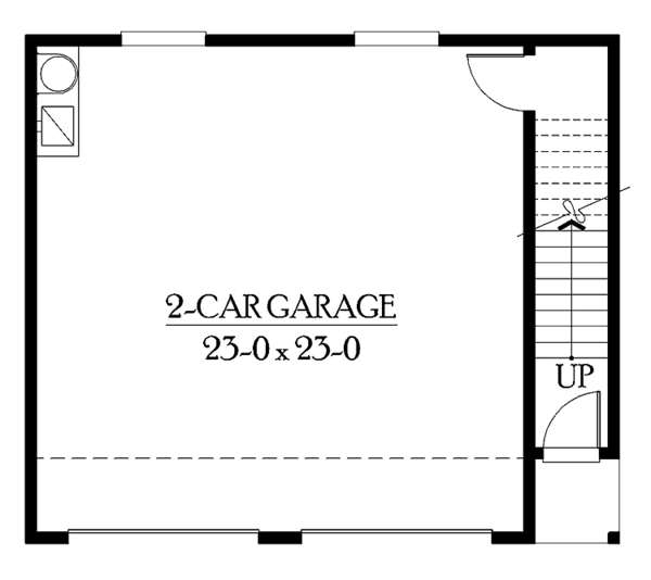 Home Plan - Craftsman Floor Plan - Main Floor Plan #132-273