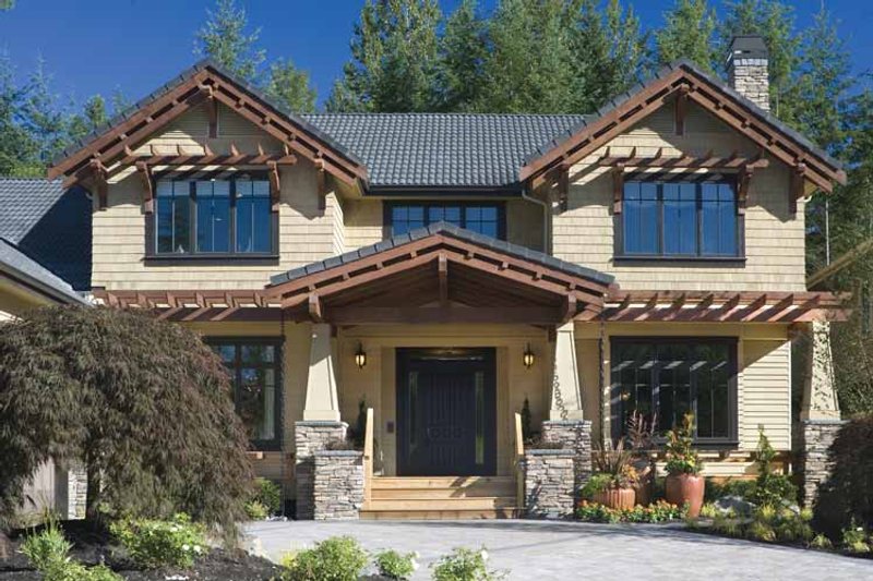 Dream House Plan - Exterior - Front Elevation 8 for Traditional House Plan #48-877 - 4 bed, 4.5 bath
