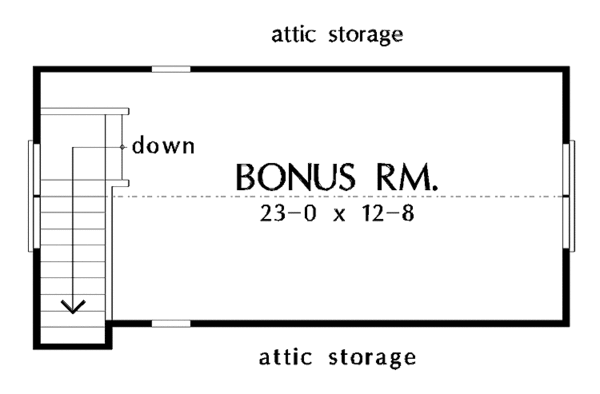 House Blueprint - Craftsman Floor Plan - Other Floor Plan #929-399