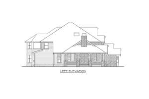 Exterior - Other Elevation 1 for Craftsman House Plan #132-178 - 5 bed, 4.5 bath