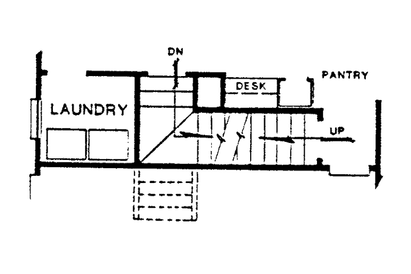 Home Plan - Floor Plan - Other Floor for Adobe / Southwestern House Plan #10-289 - 3 bed, 2.5 bath