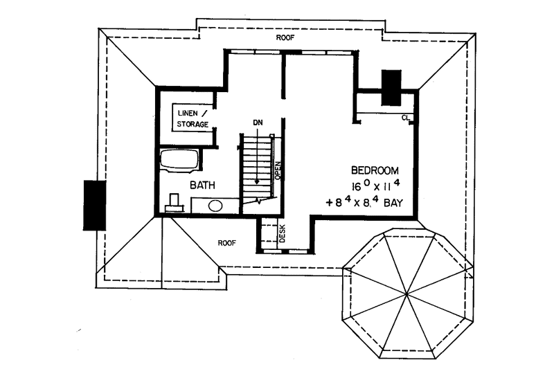 Dream House Plan - Floor Plan - Other Floor for Victorian House Plan #72-894 - 4 bed, 3.5 bath
