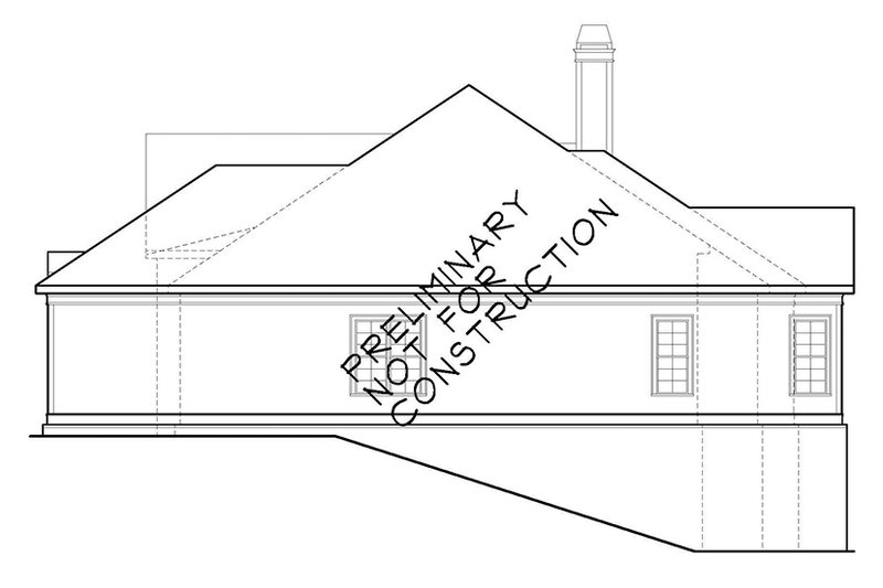 House Blueprint - Exterior - Other Elevation for Country House Plan #927-904 - 4 bed, 4 bath