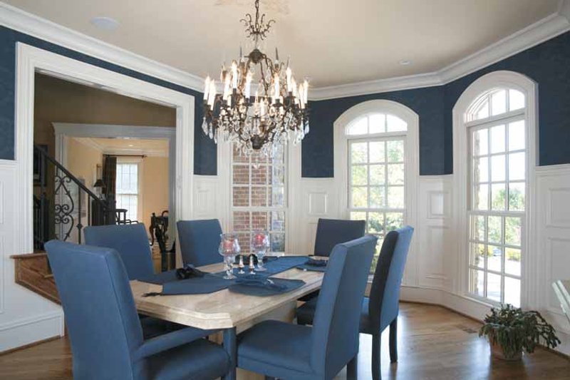 Architectural House Design - Interior - Dining Room 1 for Mediterranean House Plan #927-202 - 5 bed, 4.5 bath