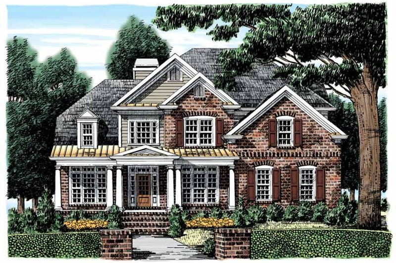 Architectural House Design - Classical Exterior - Front Elevation Plan #927-880
