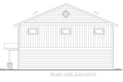 Craftsman Style House Plan - 1 Beds 1 Baths 820 Sq/Ft Plan #117-984 