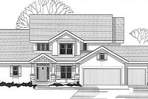 Traditional Exterior - Front Elevation Plan #67-168