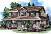 Traditional Style House Plan - 4 Beds 2.5 Baths 1779 Sq/Ft Plan #18-285 