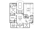 Traditional Style House Plan - 3 Beds 2.5 Baths 1798 Sq/Ft Plan #56-667 