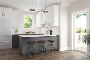 Interior - Kitchen for Craftsman House Plan #461-88 - 1 bed, 1 bath