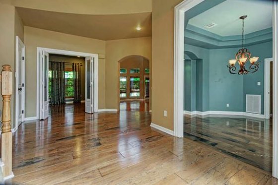 Interior - Entry for Mediterranean House Plan #80-184 - 5 bed, 3 bath