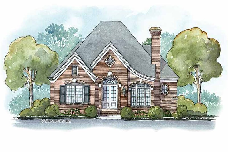 Dream House Plan - Ranch Exterior - Front Elevation Plan #429-336