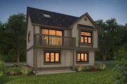 Country Style House Plan - 1 Beds 1 Baths 1551 Sq/Ft Plan #47-1079 