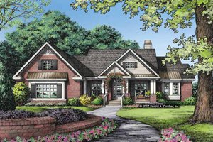 Traditional Exterior - Front Elevation Plan #929-829
