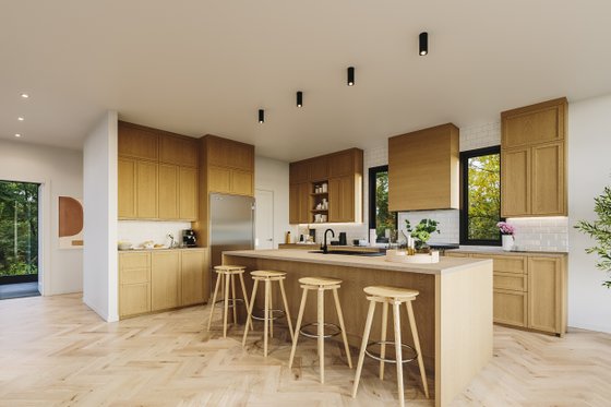 Interior - Kitchen 1 for Modern House Plan #23-2799 - 5 bed, 3.5 bath