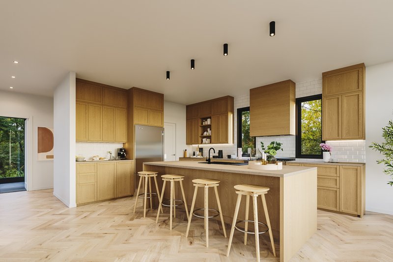 Dream House Plan - Interior - Kitchen 1 for Modern House Plan #23-2799 - 5 bed, 3.5 bath