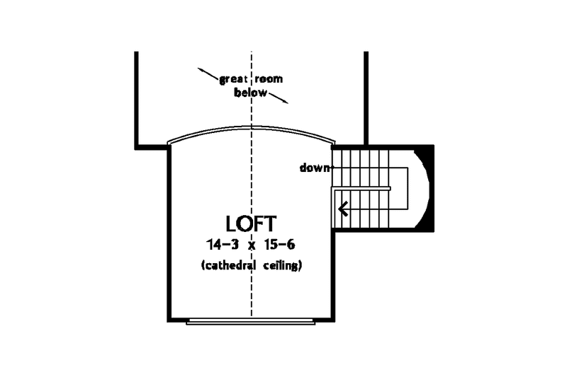 Home Plan - Floor Plan - Upper Floor for Craftsman House Plan #929-444 - 4 bed, 3 bath