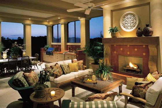 Interior - Other 1 for Mediterranean House Plan #930-194 - 3 bed, 4.5 bath