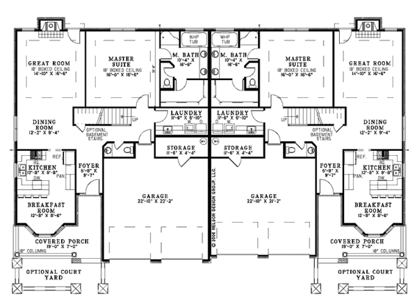 House Plan Design - Country Floor Plan - Main Floor Plan #17-3291