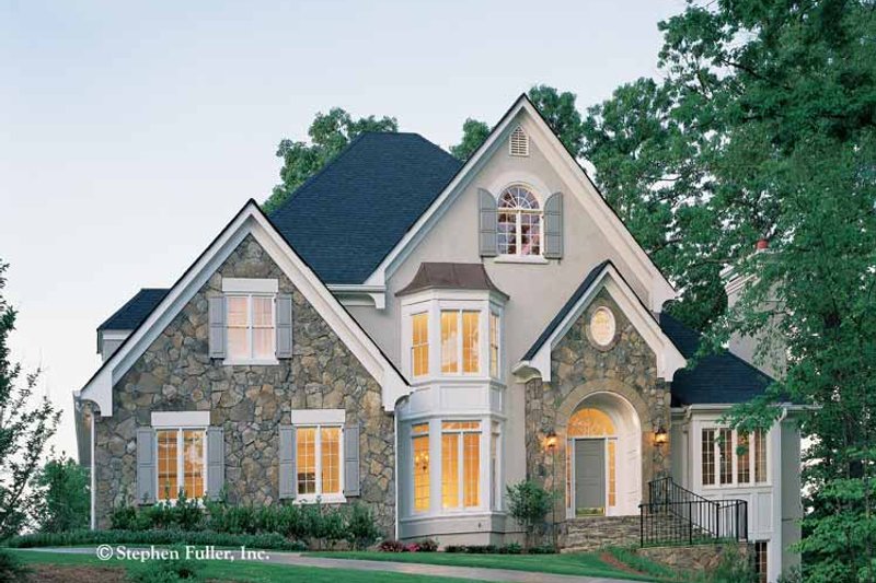 Home Plan - Exterior - Front Elevation 4 for Country House Plan #429-113 - 4 bed, 3.5 bath
