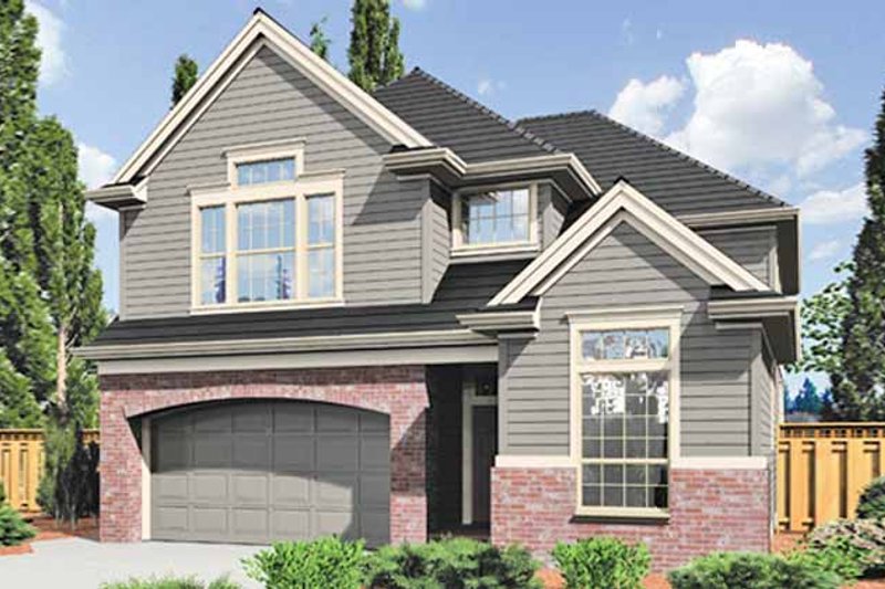 Dream House Plan - Traditional Exterior - Front Elevation Plan #48-888