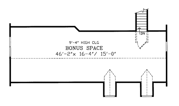 Architectural House Design - Ranch Floor Plan - Other Floor Plan #314-200