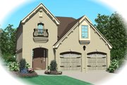 Traditional Style House Plan - 3 Beds 2.5 Baths 2112 Sq/Ft Plan #81-13630 