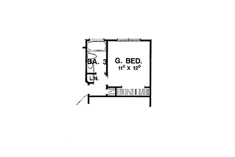 Architectural House Design - Floor Plan - Other Floor for Colonial House Plan #472-171 - 3 bed, 2.5 bath