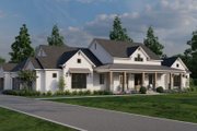 Farmhouse Style House Plan - 4 Beds 3.5 Baths 2930 Sq/Ft Plan #923-365 