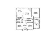 Traditional Style House Plan - 4 Beds 2 Baths 3032 Sq/Ft Plan #411-221 