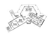 European Style House Plan - 4 Beds 4.5 Baths 4461 Sq/Ft Plan #124-1266 