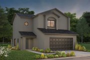 Mediterranean Style House Plan - 3 Beds 2.5 Baths 1527 Sq/Ft Plan #1-292 