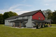 Barndominium Style House Plan - 4 Beds 2.5 Baths 3115 Sq/Ft Plan #1084-15 