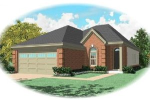 Traditional Exterior - Front Elevation Plan #81-268
