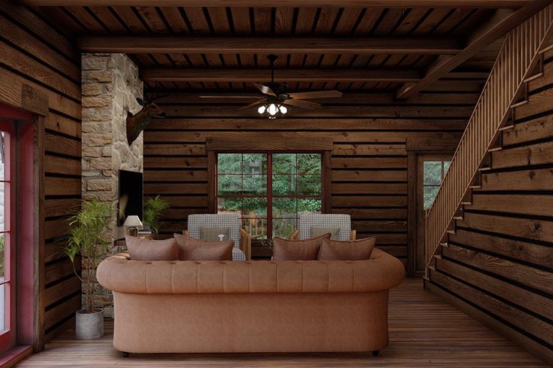Home Plan - Interior - Family Room 2 for Country House Plan #923-303 - 3 bed, 2.5 bath