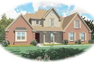 Traditional Exterior - Front Elevation Plan #81-799