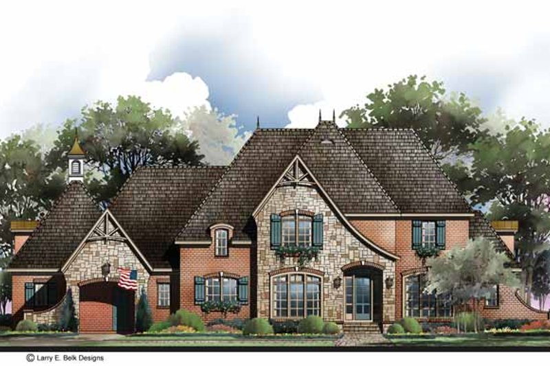 Home Plan - Country Exterior - Front Elevation Plan #952-283
