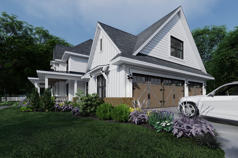 Home Plan - Exterior - Other Elevation for Farmhouse House Plan #120-266 - 4 bed, 3.5 bath
