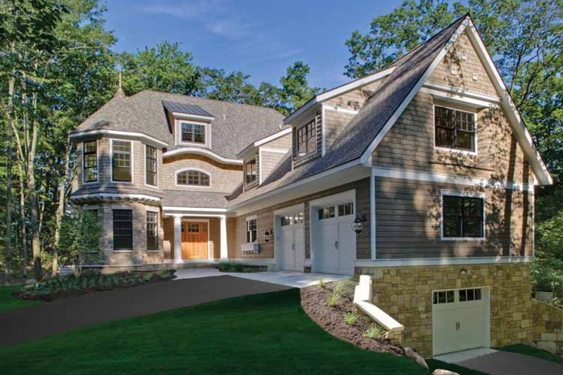 Home Plan - Exterior - Front Elevation 4 for Craftsman House Plan #928-71 - 3 bed, 4.5 bath