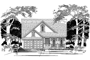 House Design - Country Exterior - Front Elevation Plan #472-139