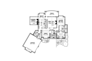 European Style House Plan - 3 Beds 3.5 Baths 3064 Sq/Ft Plan #929-901 