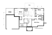 Craftsman Style House Plan - 3 Beds 2.5 Baths 3207 Sq/Ft Plan #928-200 