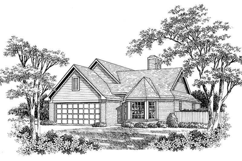 Architectural House Design - Exterior - Front Elevation 4 for Victorian House Plan #952-189 - 3 bed, 2 bath