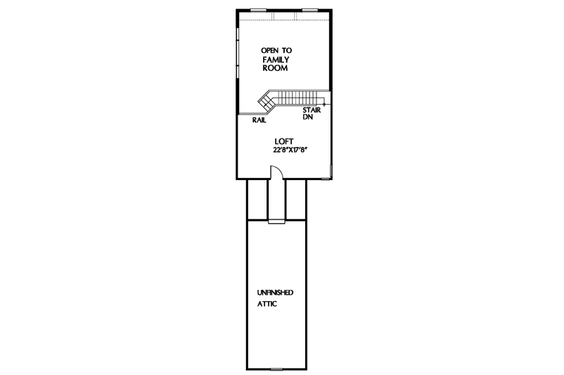 Home Plan - Floor Plan - Upper Floor for Classical House Plan #999-19 - 4 bed, 3 bath