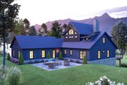 Contemporary Style House Plan - 4 Beds 4 Baths 4003 Sq/Ft Plan #932-1170 