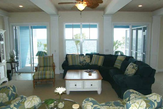 Interior - Family Room 3 for Country House Plan #928-177 - 5 bed, 4 bath