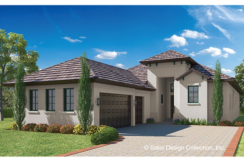 Home Plan - European Exterior - Front Elevation Plan #930-459