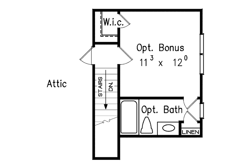 Home Plan - Floor Plan - Other Floor for Country House Plan #927-104 - 3 bed, 2.5 bath