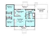 Ranch Style House Plan - 3 Beds 2 Baths 1629 Sq/Ft Plan #44-171 